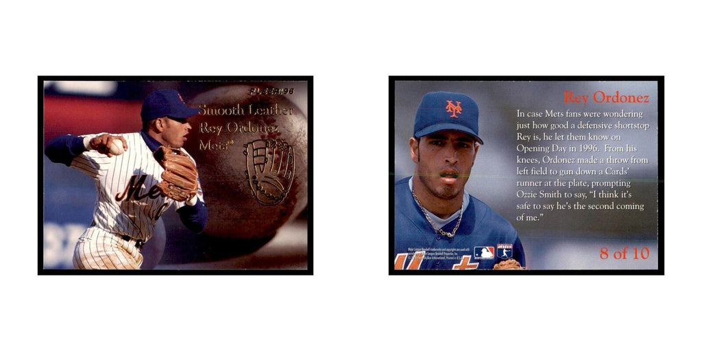 1996 Fleer Rey Ordonez Baseball Cards #8