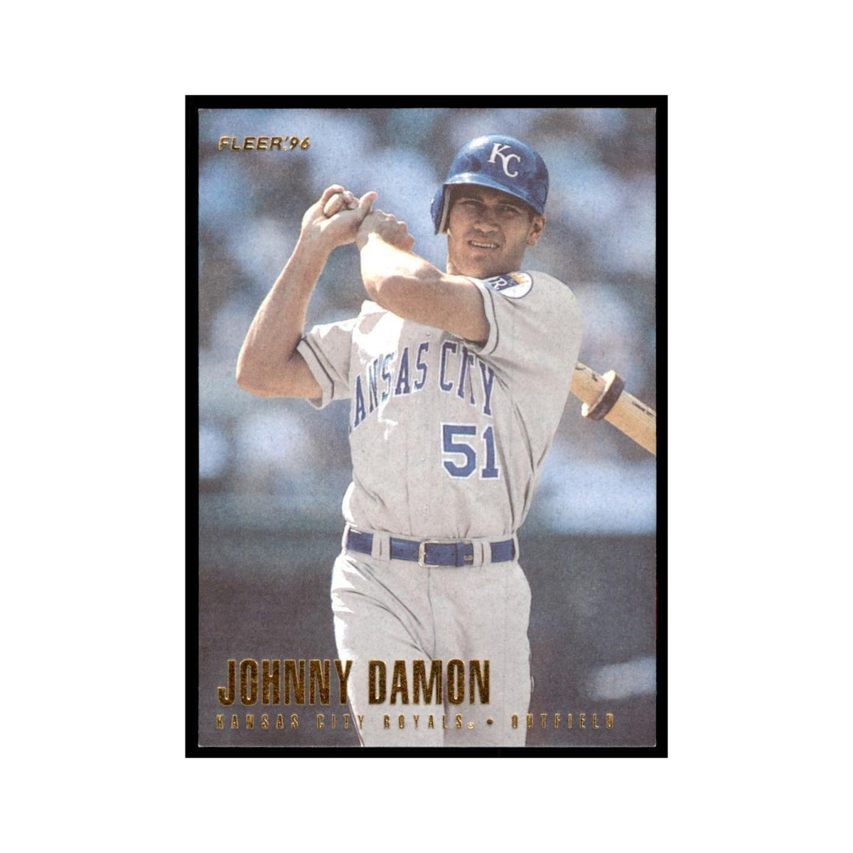 1996 Fleer Johnny Damon Baseball Cards #124