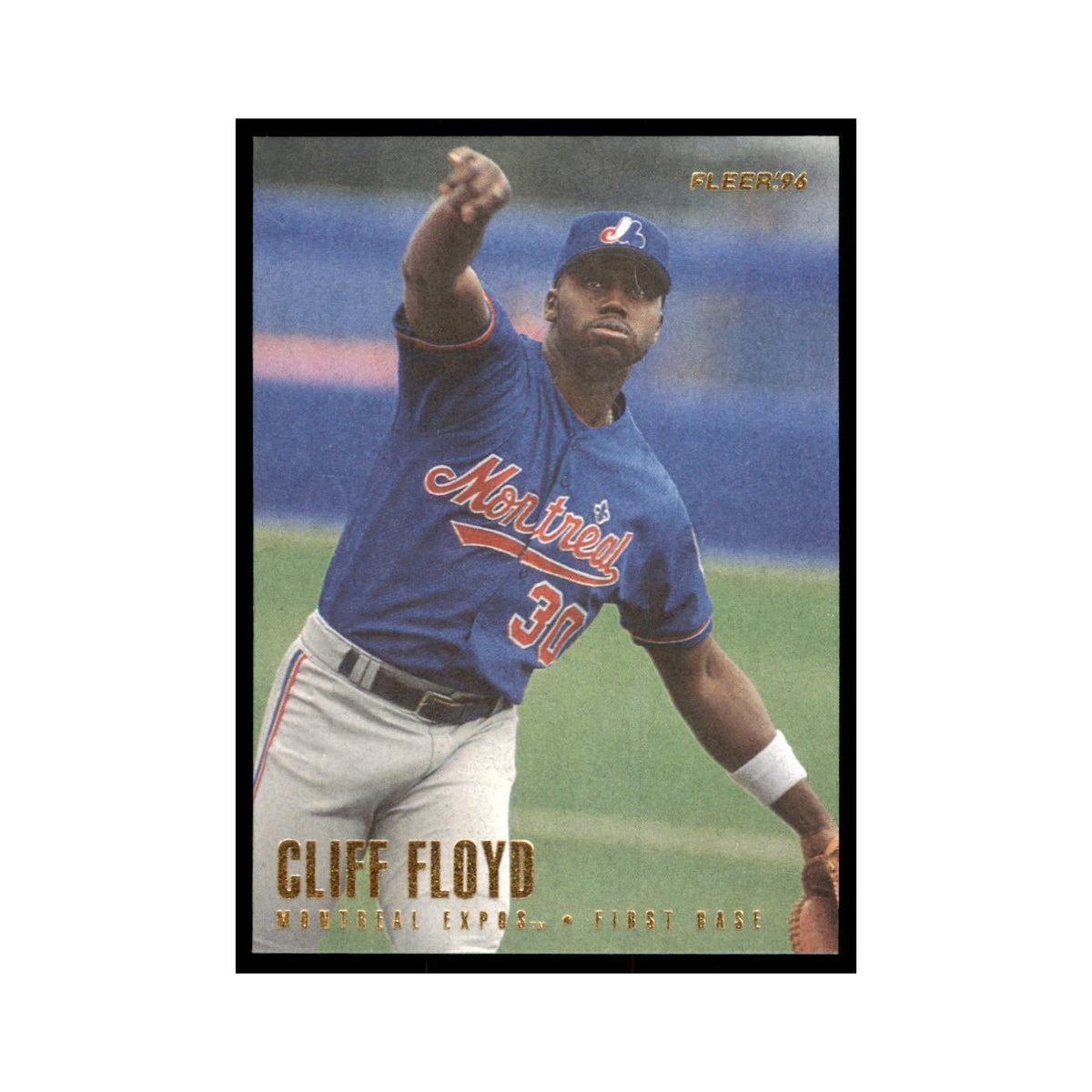 1996 Fleer Cliff Floyd Baseball Cards #457