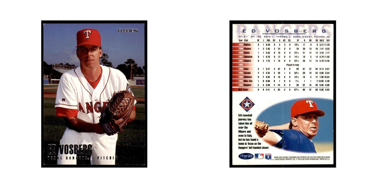 1996 Fleer Ed Vosberg Baseball Cards #17