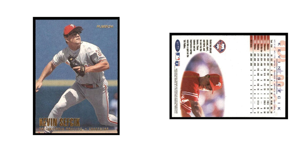 1996 Fleer Kevin Sefcik Baseball Cards #U171
