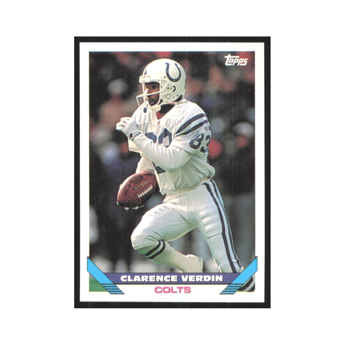 1993 Topps Clarence Verdin Colts #379