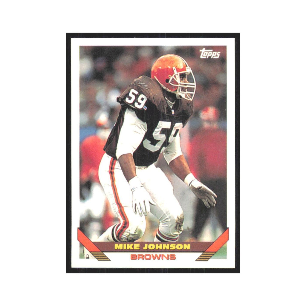 1993 Topps Mike Johnson Browns #405