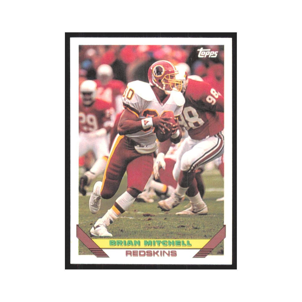1993 Topps Brian Mitchell Redskins #476