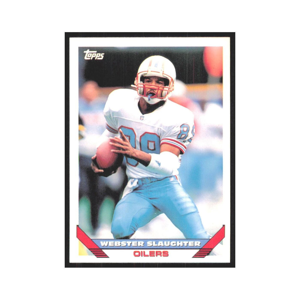 1993 Topps Webster Slaughter Houston Oilers #360