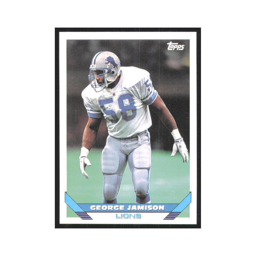 1993 Topps George Jamison Lions #613