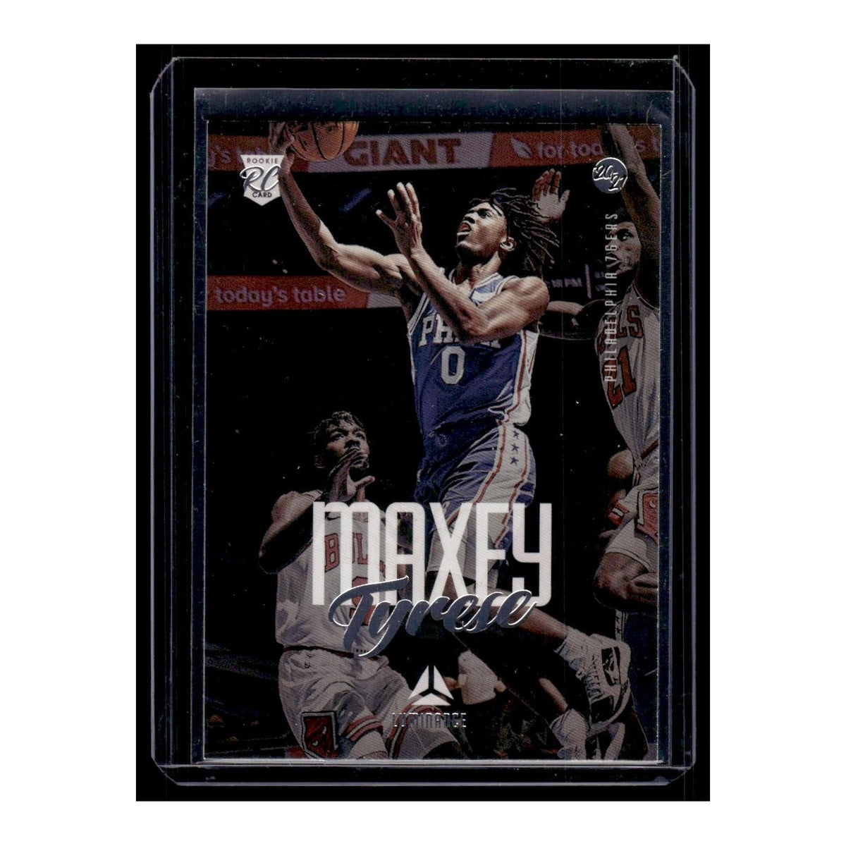 2020 Panini Chronicles Luminance Tyrese Maxey RC 76ers #165