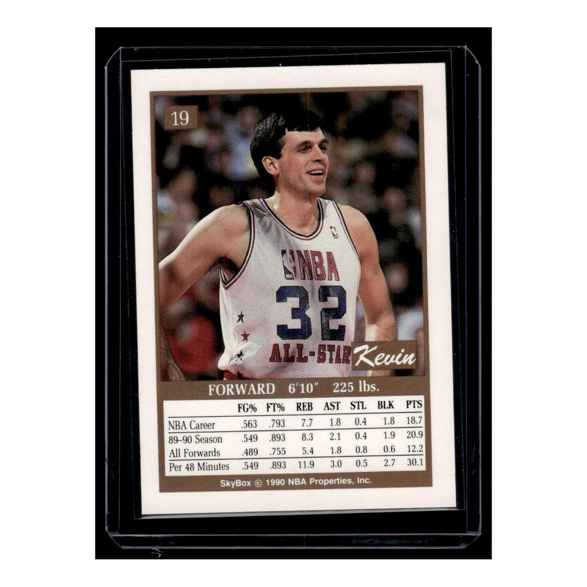 1990 SkyBox Kevin McHale Celtics #19