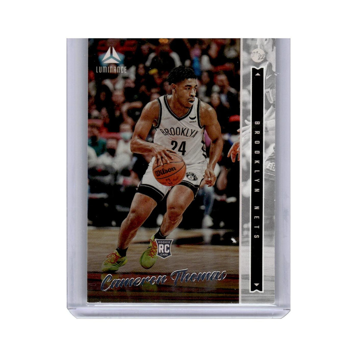 Cameron Thomas Rookie 2021 Panini Chronicles Luminance #239 Brooklyn Nets NM