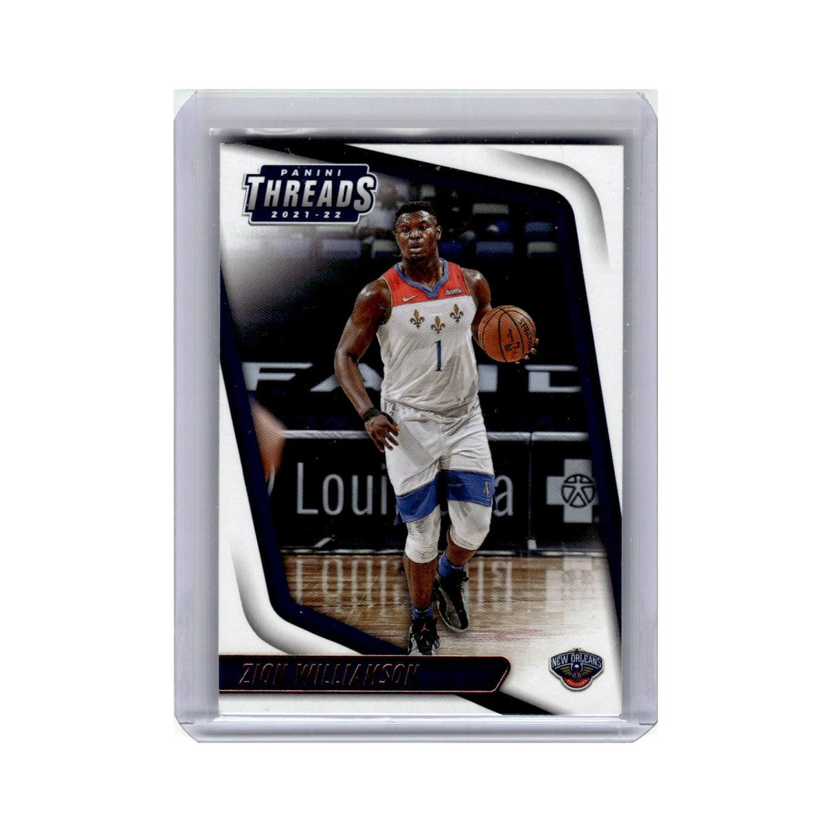 Zion Williamson 2021 Panini Chronicles Threads #89 New Orleans Pelicans NM