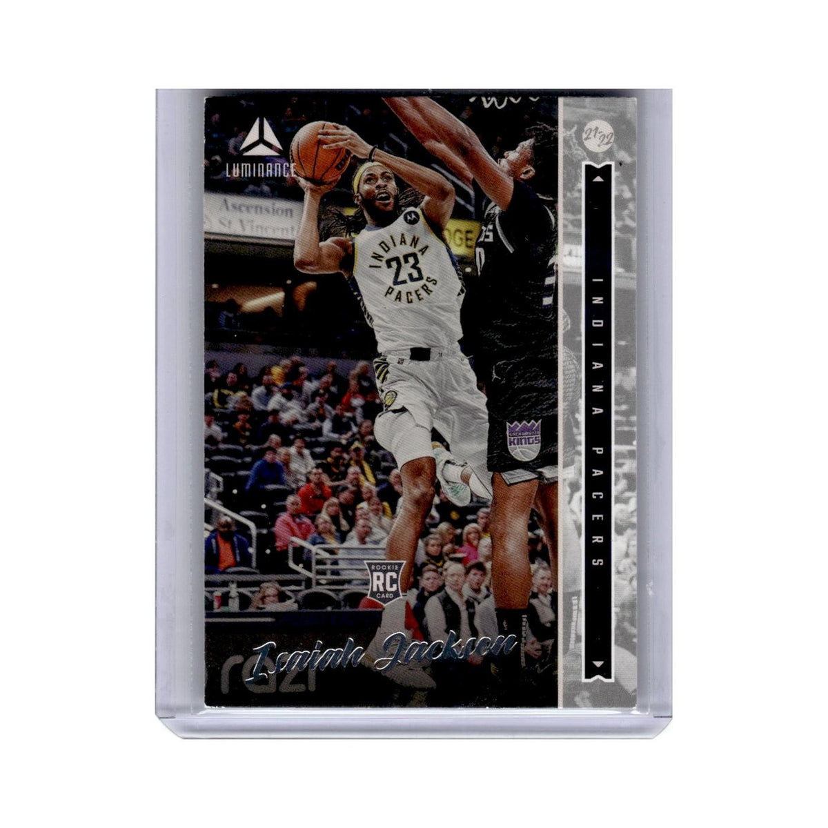 Isaiah Jackson Rookie 2021 Panini Chronicles Luminance #254 Indiana Pacers NM