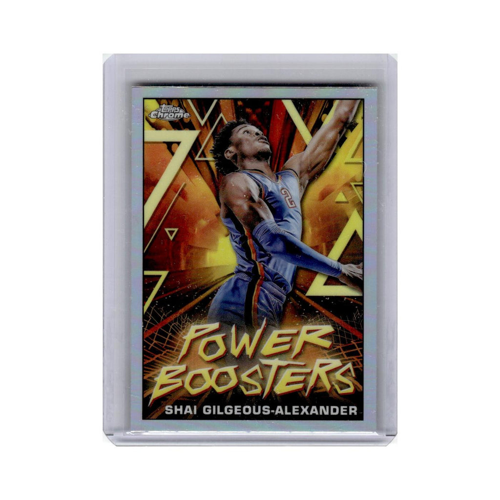 Shai Gilgeous-Alexander 2024 Topps Chrome Power Boosters #PB-13 NM