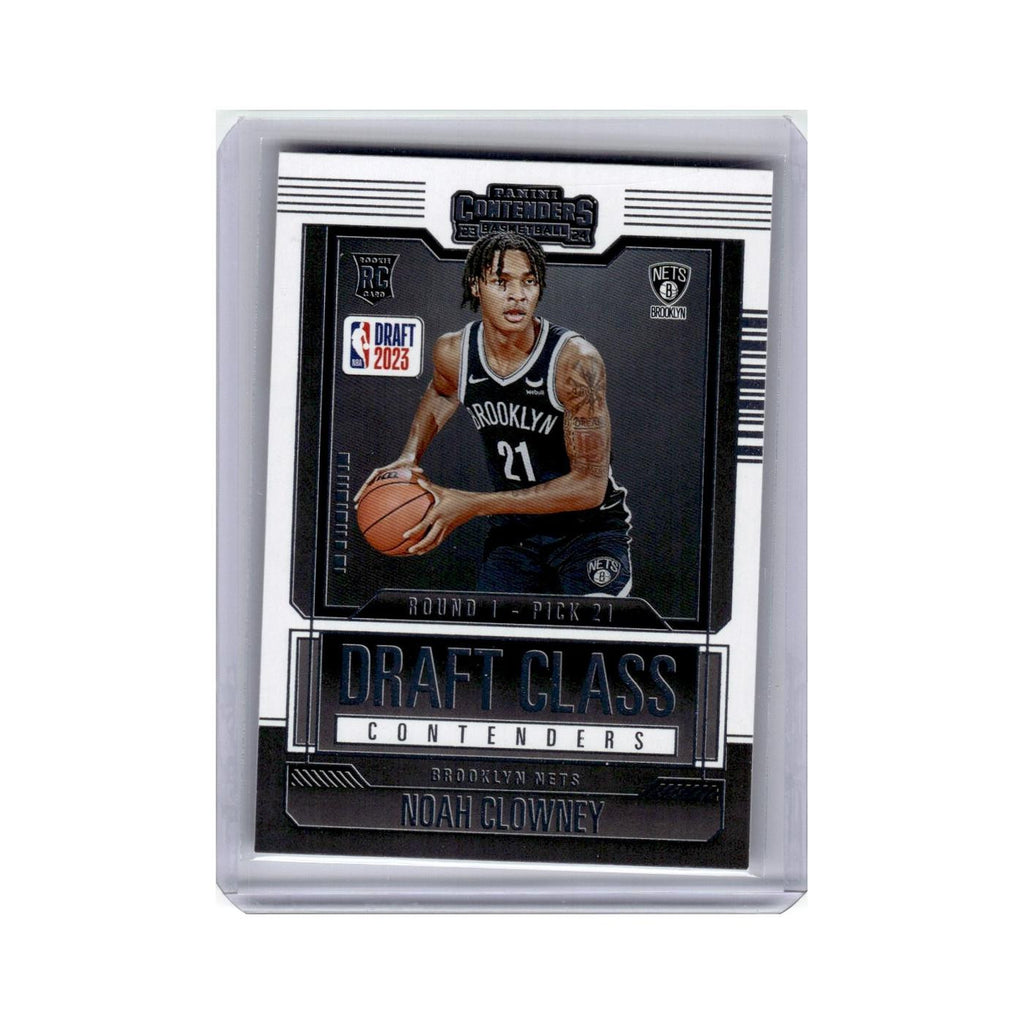Noah Clowney Rookie 2023 Panini Contenders Draft Class #3 Brooklyn Nets NM