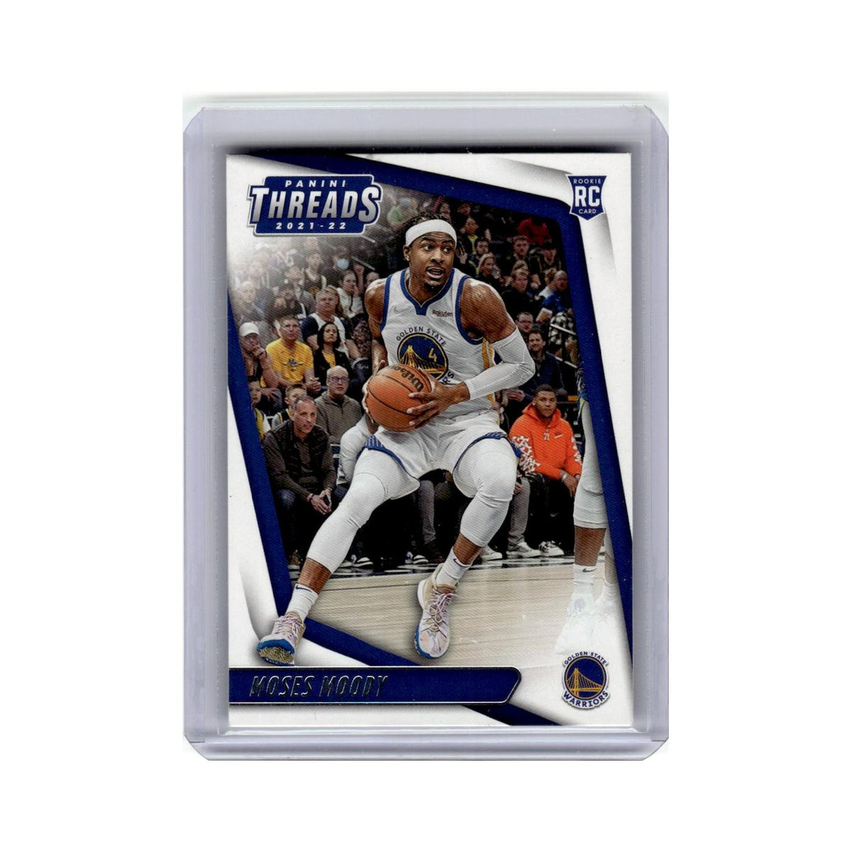Moses Moody Rookie 2021 Panini Chronicles Threads #85 Golden State Warriors NM