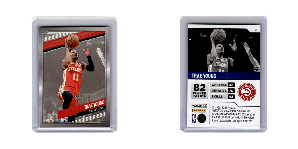 Trai Young 2022 Panini Prizm Monopoly Starter Deck #S1 Atlanta Hawks NM