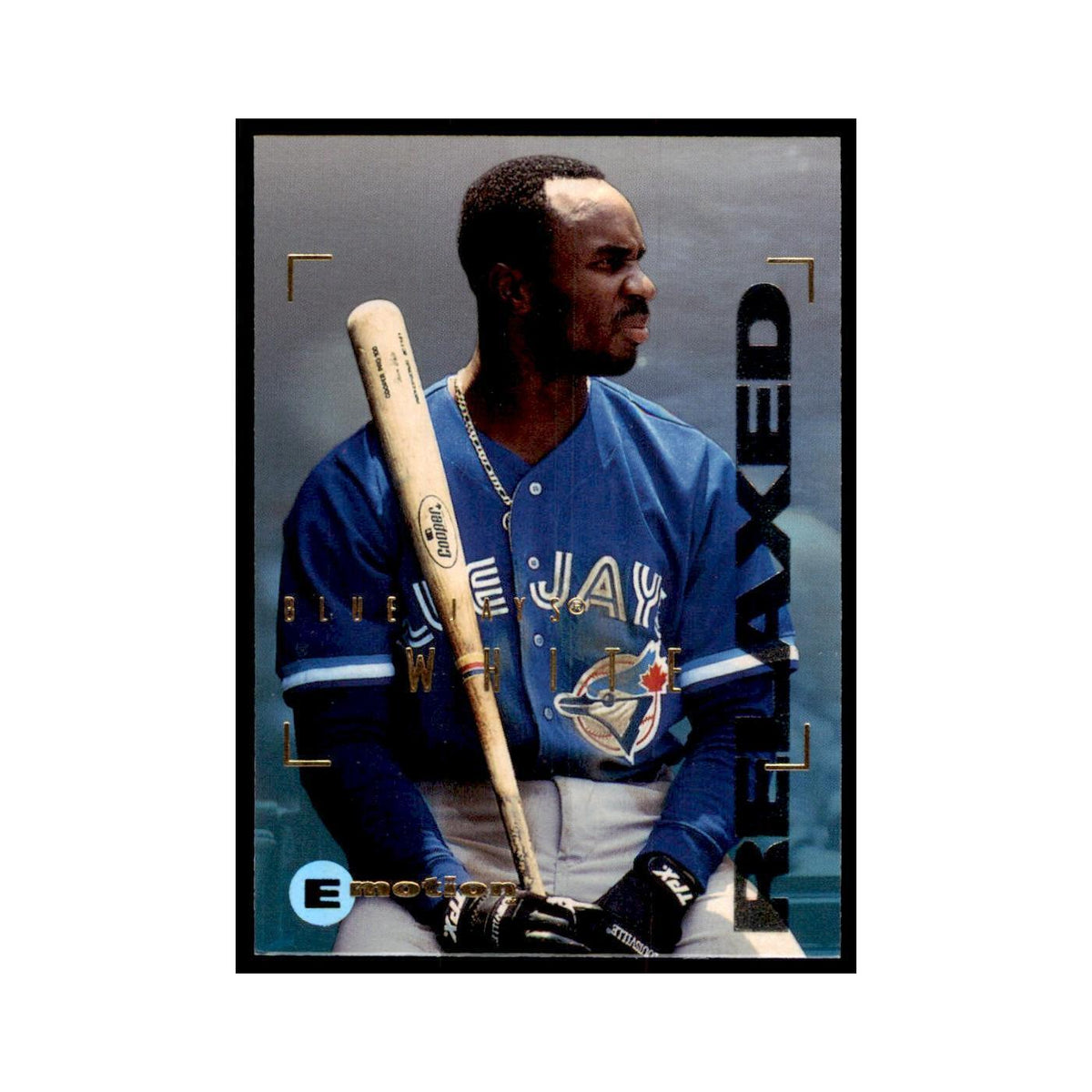 1995 Fleer Emotion Devon White Baseball Cards #98