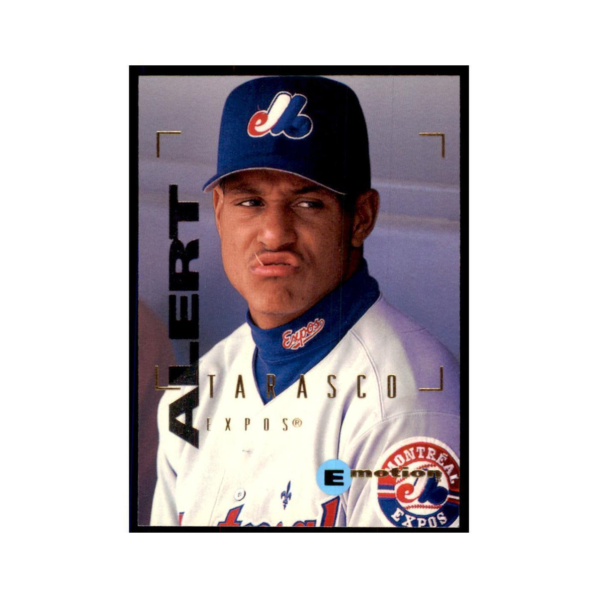 1995 Fleer Emotion Tony Tarasco Baseball Cards #155
