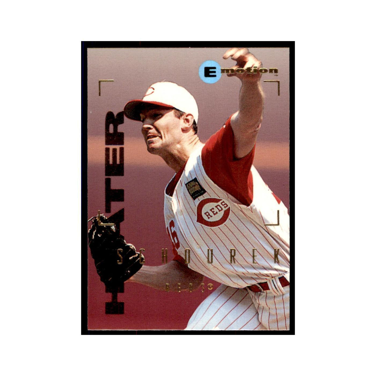 1995 Fleer Emotion Pete Schoureh Baseball Cards #120