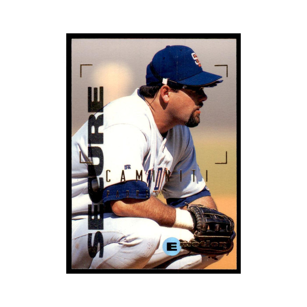 1995 Fleer Emotion Hen Caminiti Baseball Cards #185