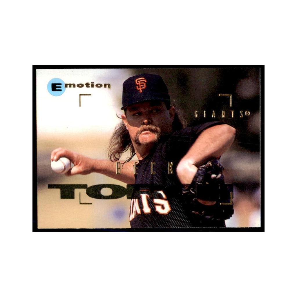 1995 Fleer Emotion Rod Bech Baseball Cards #191