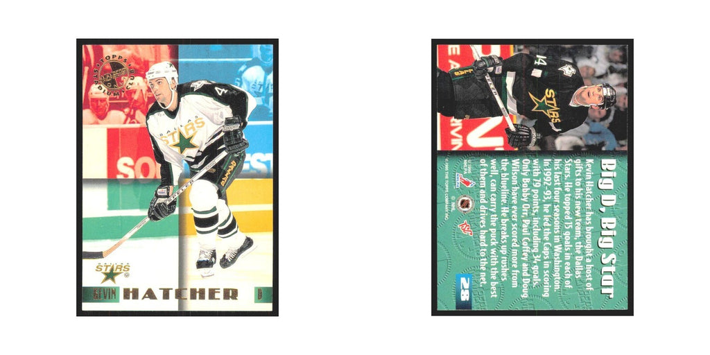 1995 Stadium Club Members Only Kevin Hatcher Dallas Stars #28
