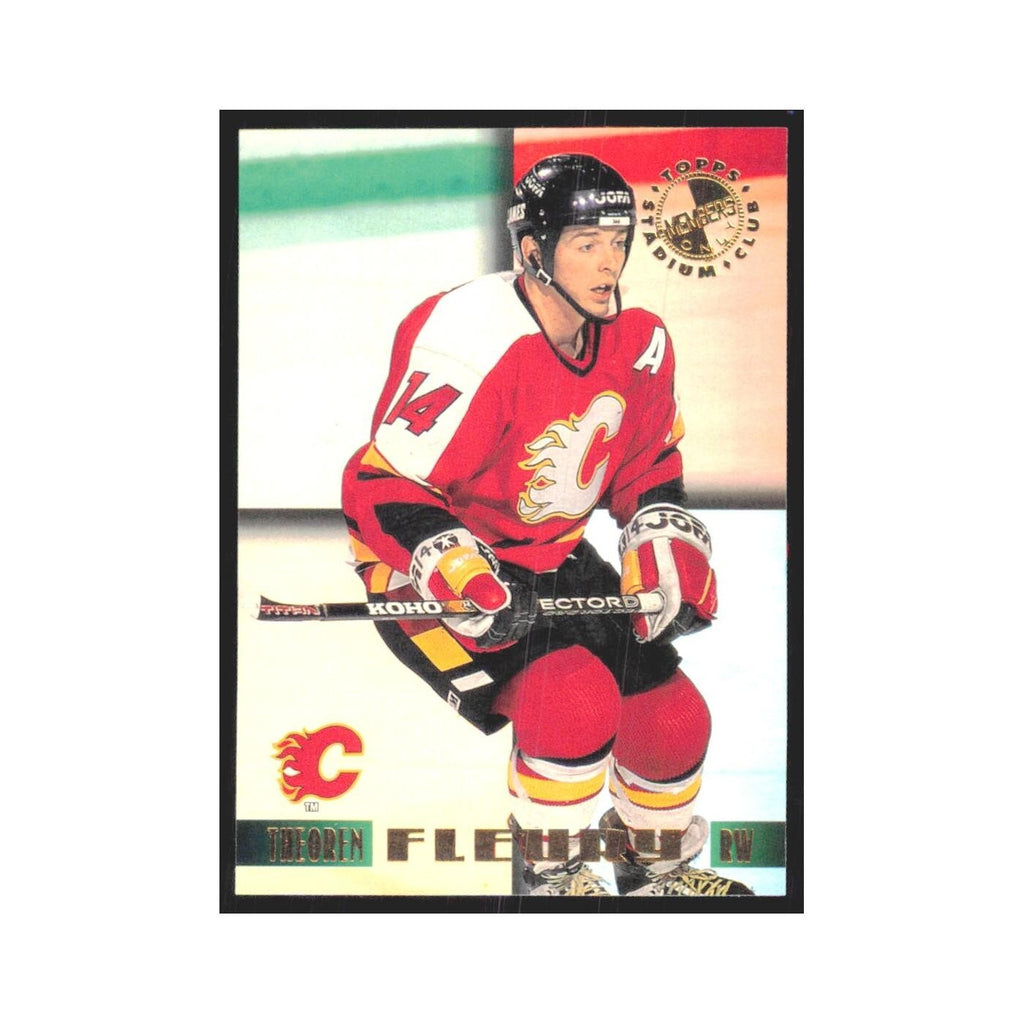 1995 Stadium Club Members Only Theoren Fleury Calgary Flames #33