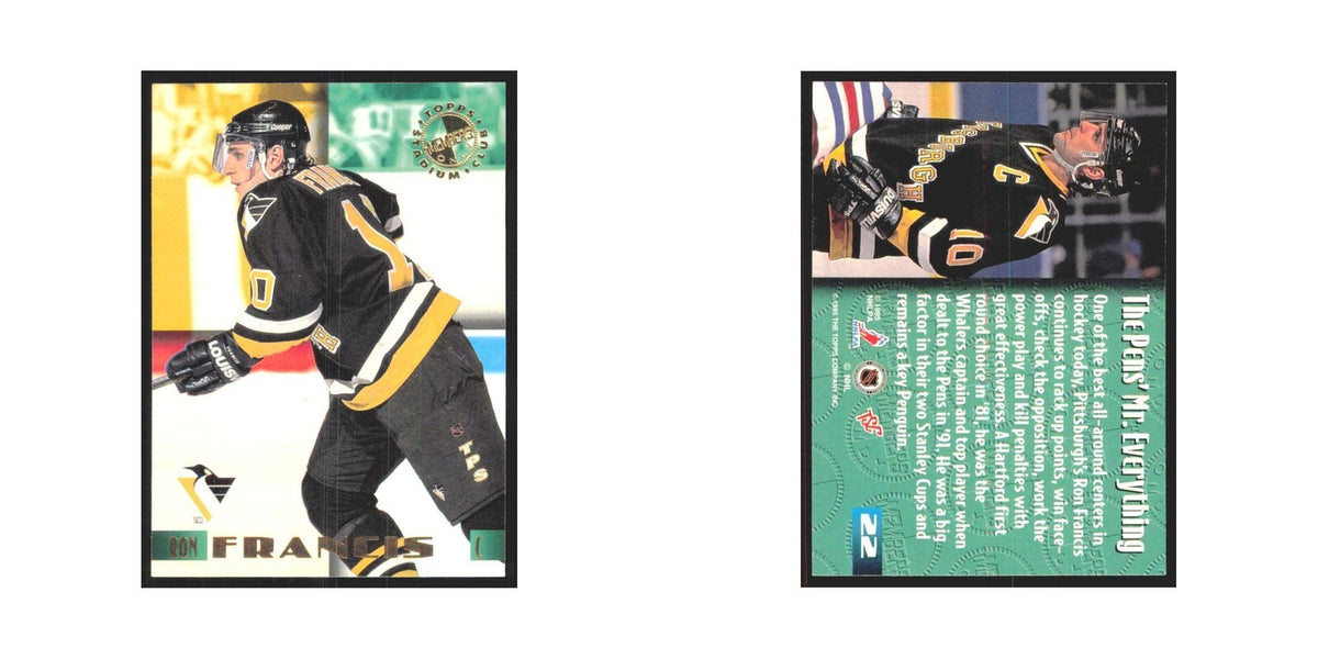 1995 Stadium Club Members Only Ron Francis Pittsburgh Penguins #22