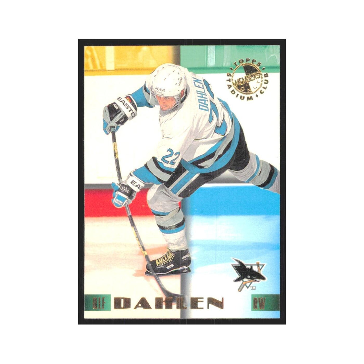 1995 Stadium Club Members Only Ulf Dahlen San Jose Sharks #42