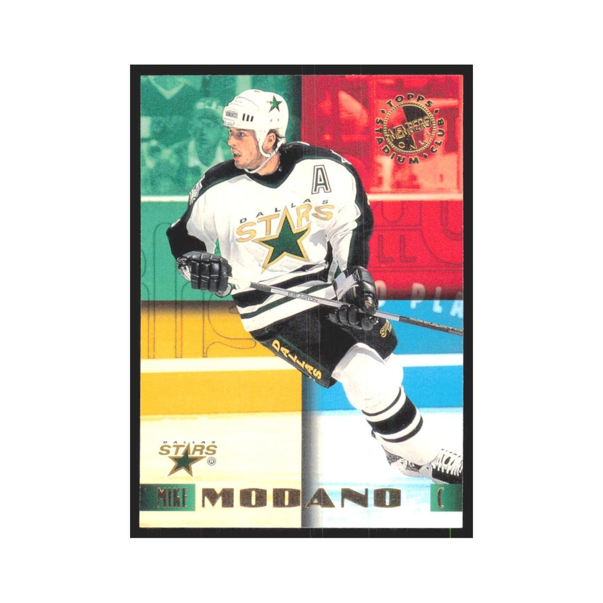 1995 Stadium Club Members Only Mike Modano Dallas Stars #25