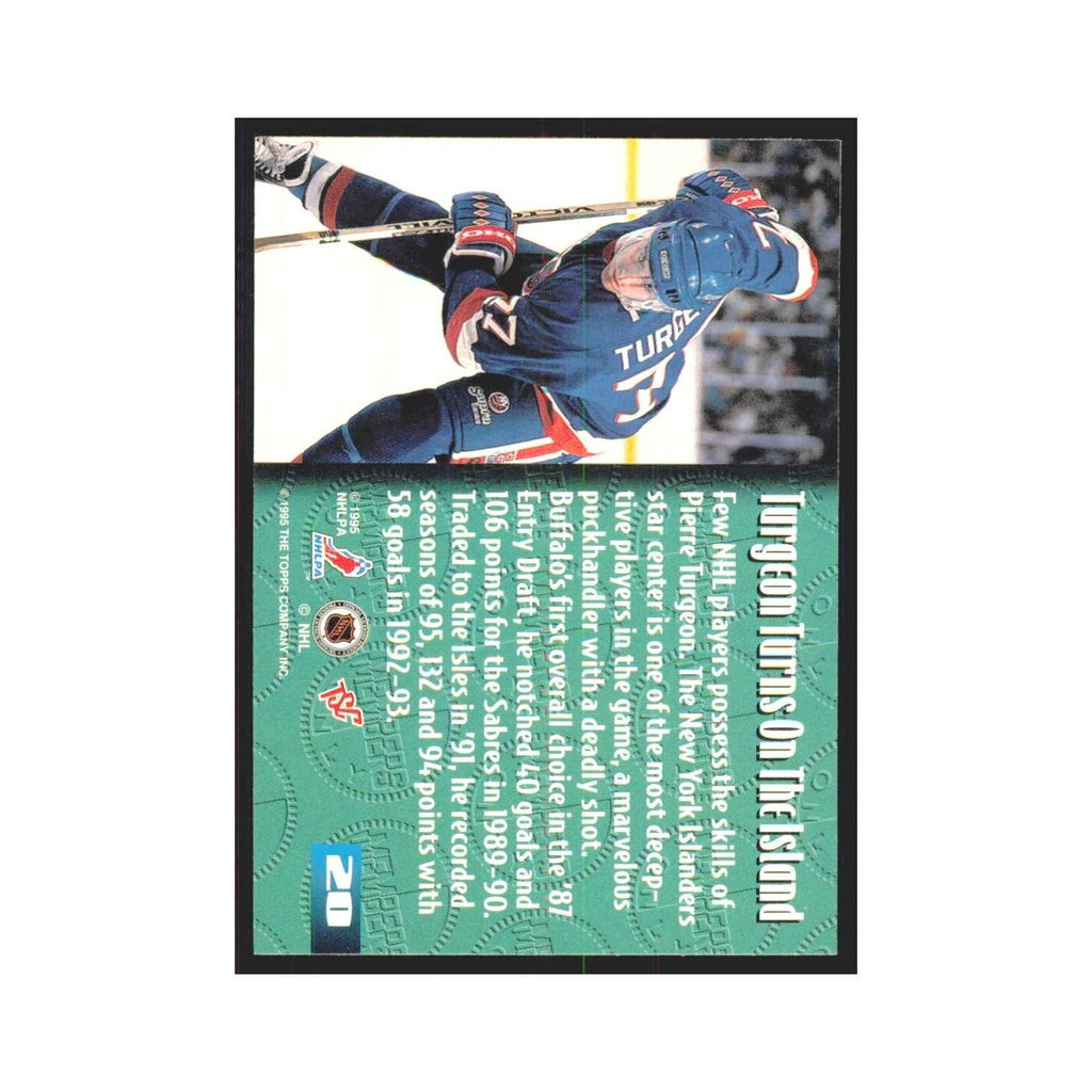1995 Stadium Club Members Only Pierre Turgeon New York Islanders #20
