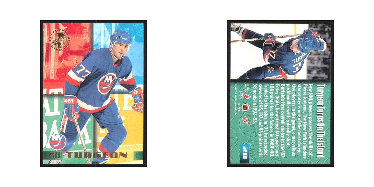 1995 Stadium Club Members Only Pierre Turgeon New York Islanders #20