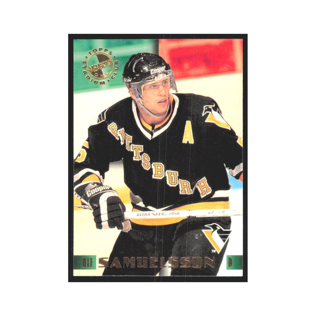 1995 Stadium Club Members Only Ulf Samuelsson Pittsburgh Penguins #17