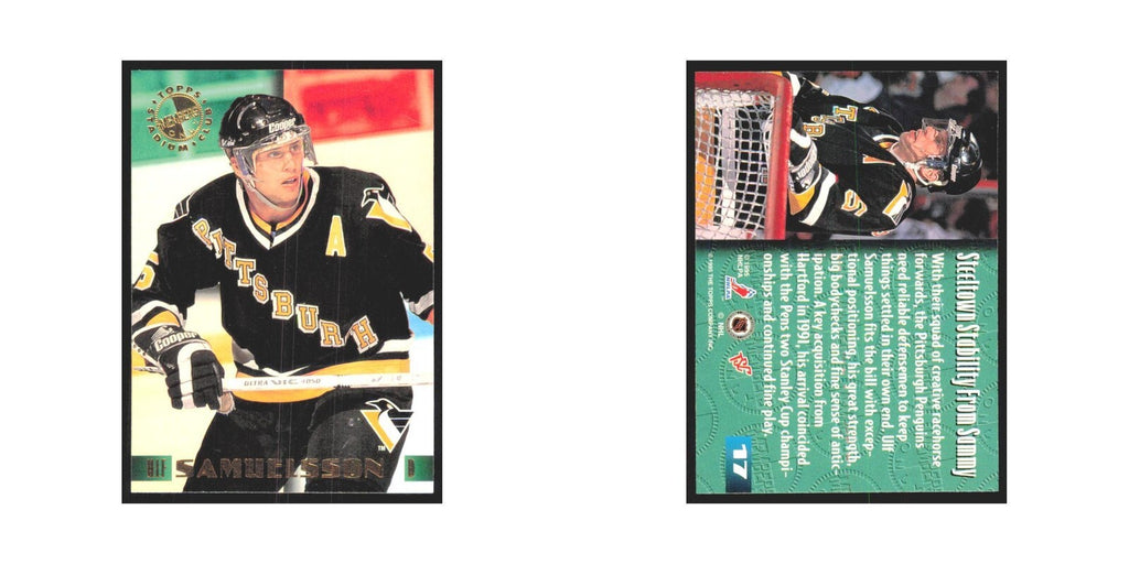 1995 Stadium Club Members Only Ulf Samuelsson Pittsburgh Penguins #17