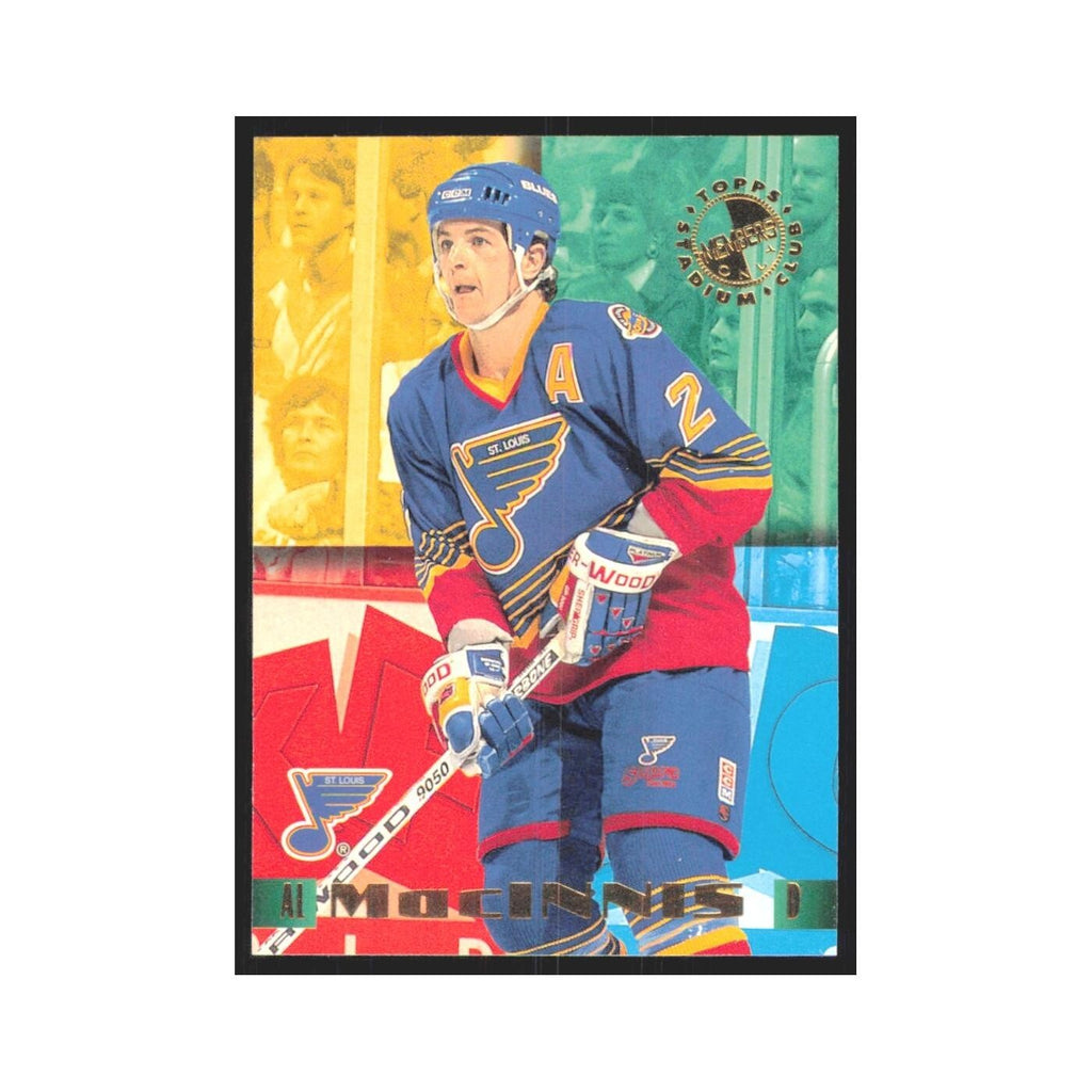 1995 Stadium Club Members Only Al MacInnis St St. Louis Blues #34