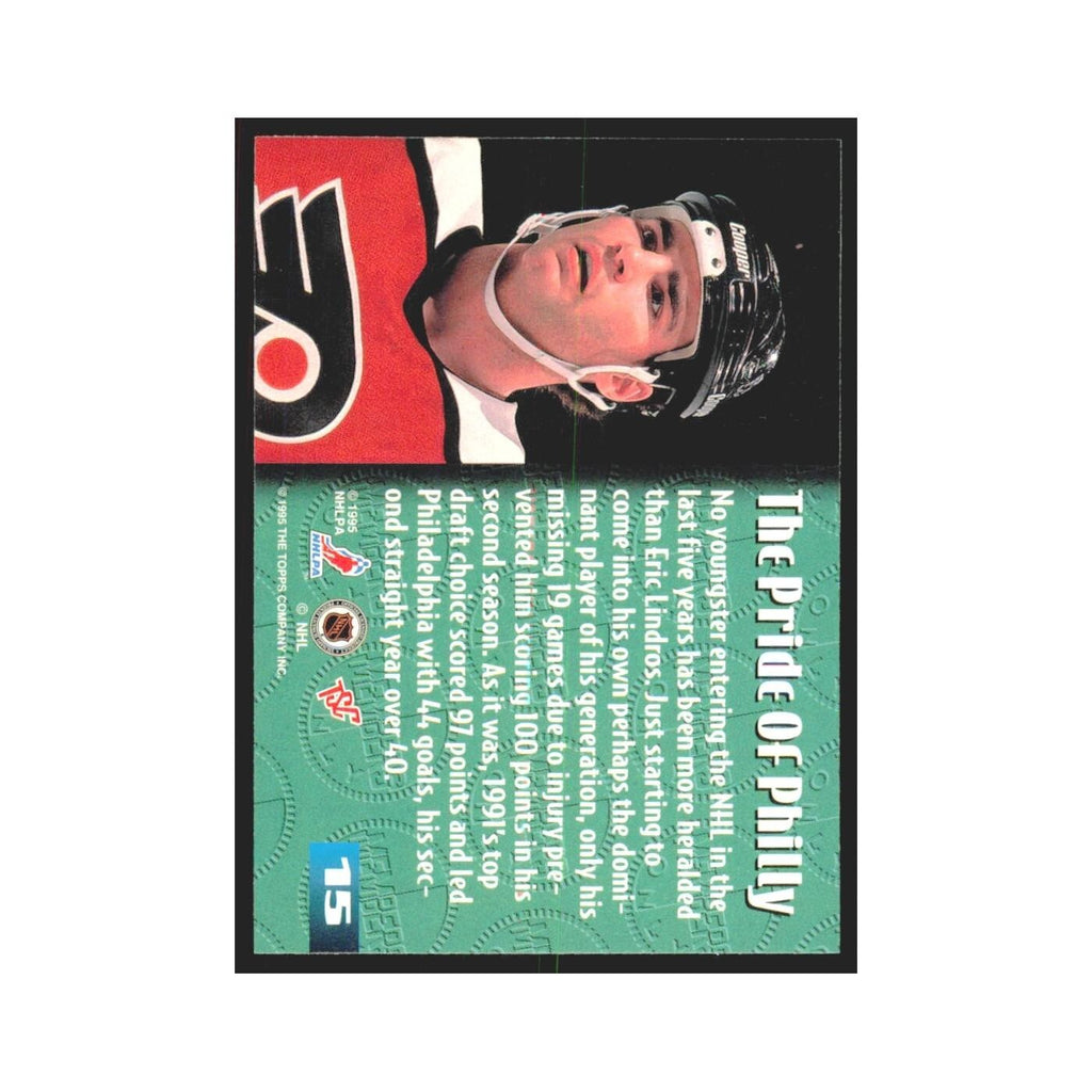 1995 Stadium Club Members Only Brett Lindros New York Islanders #15