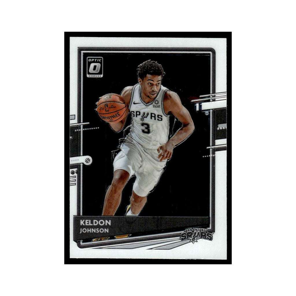 Keldon Johnson 2020 Donruss Optic #10 San Antonio Spurs Basketball Card NM