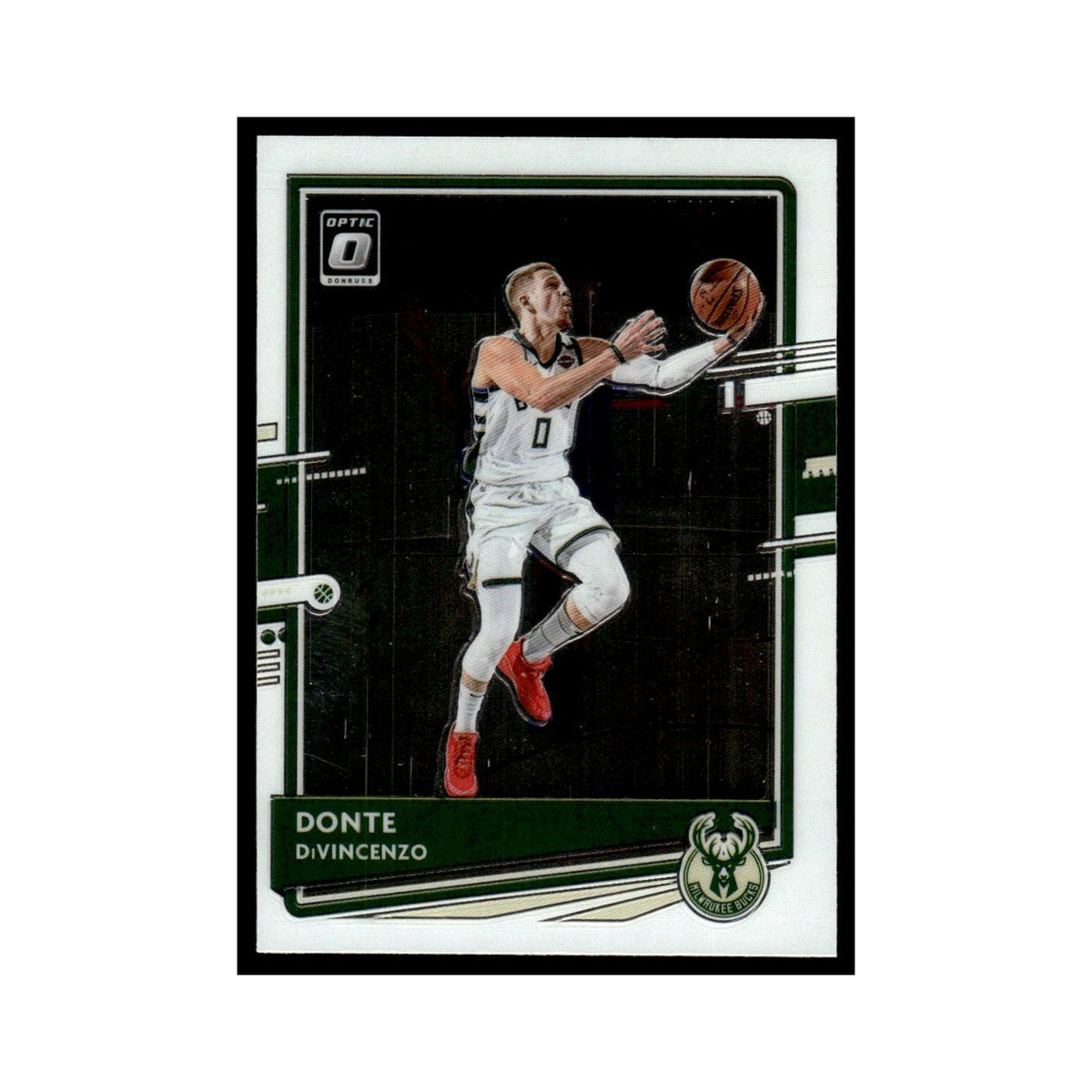 Donte DiVincenzo 2020 Donruss Optic #68 Milwaukee Bucks Basketball Card NM