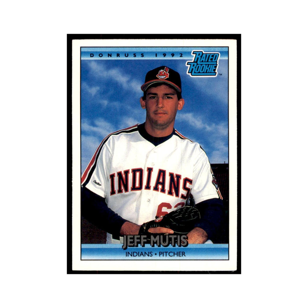 1992 Donruss Jeff Mutis Baseball Cards #411