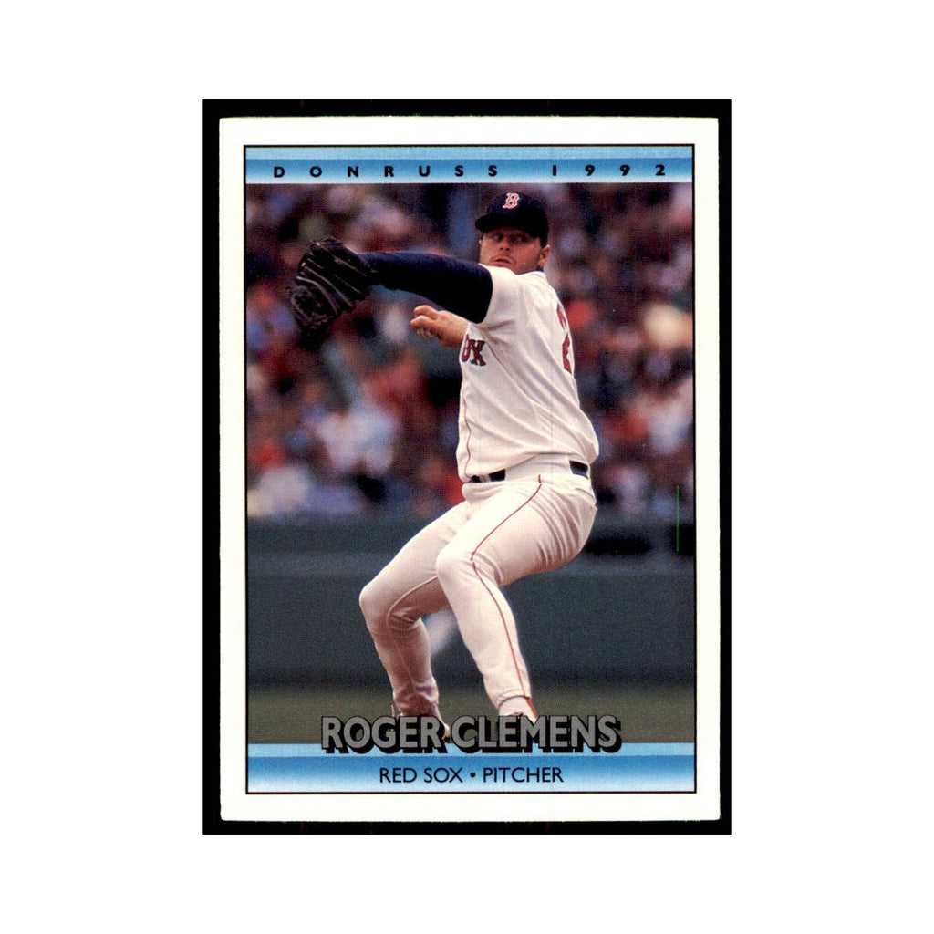 1992 Donruss Roger Clemens Baseball Cards #244