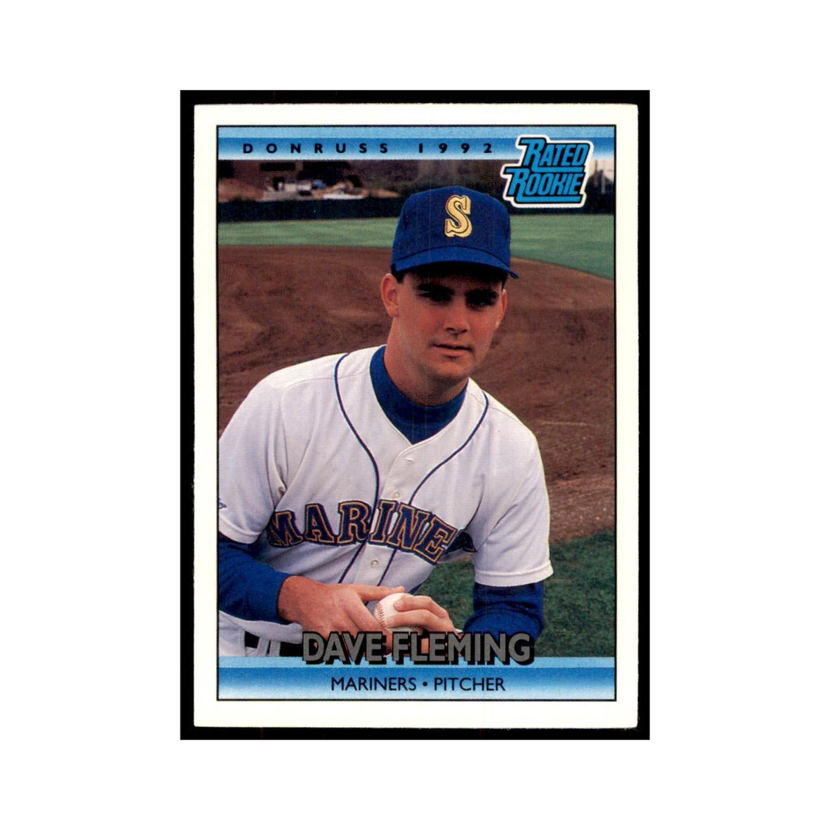1992 Donruss Dave Fleming Baseball Cards #404