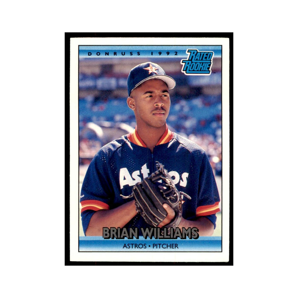 1992 Donruss Brian Williams Baseball Cards #416