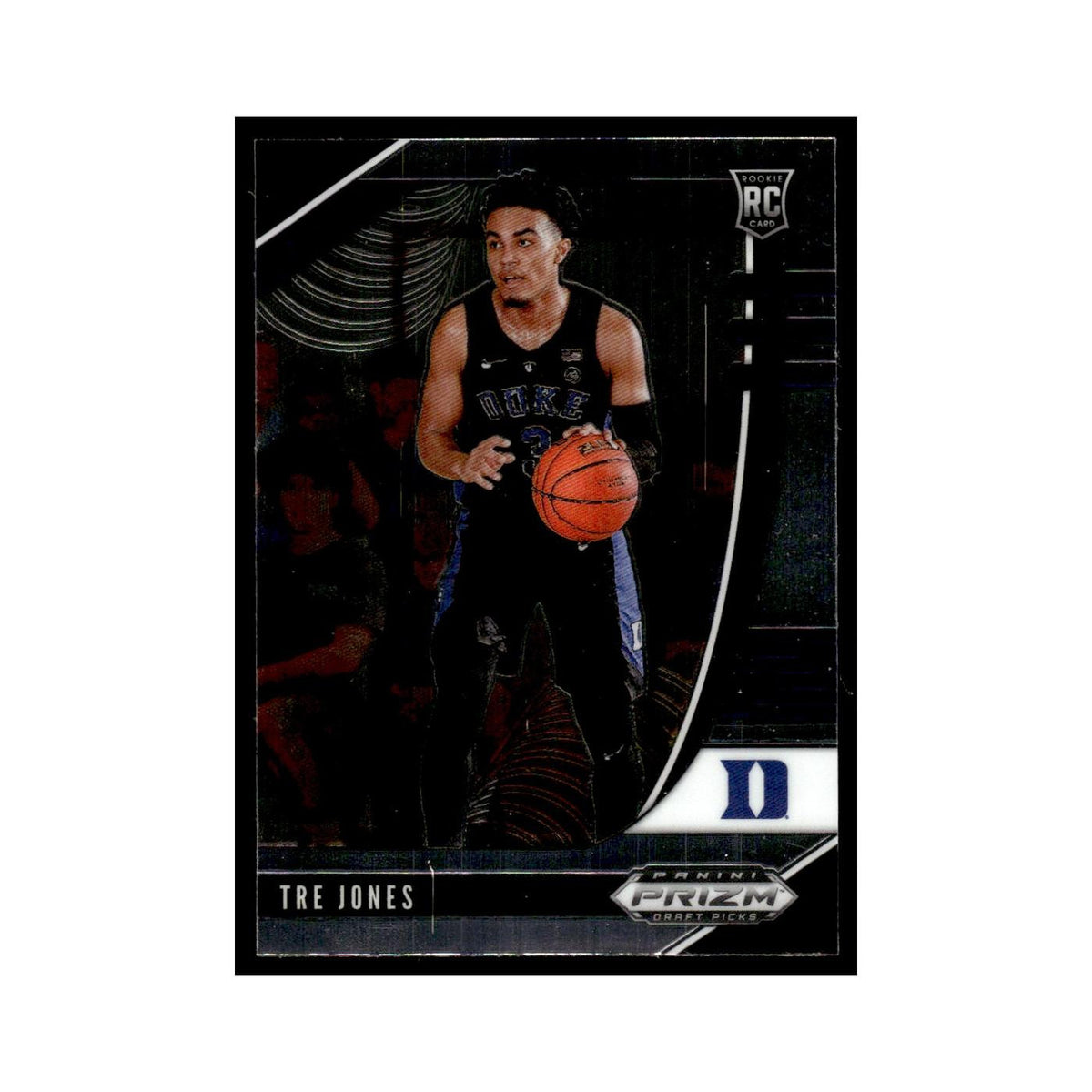 Tre Jones Rookie 2020 Panini Prizm Draft Picks #77 Duke Blue Devils NM