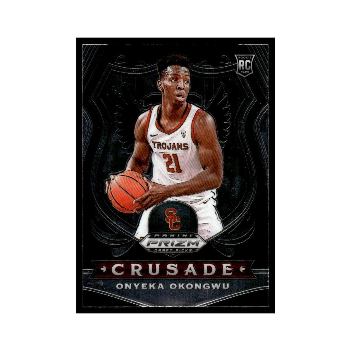 Onyeka Okongwu Rookie 2020 Panini Prizm Draft Picks #85 USC Trojans NM