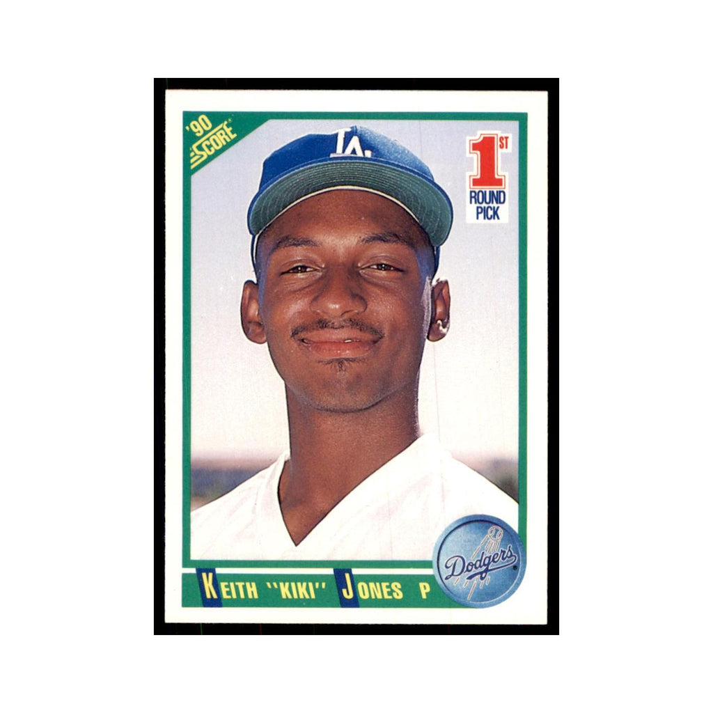 1990 Score Keith Kiki Jones Baseball Cards #676