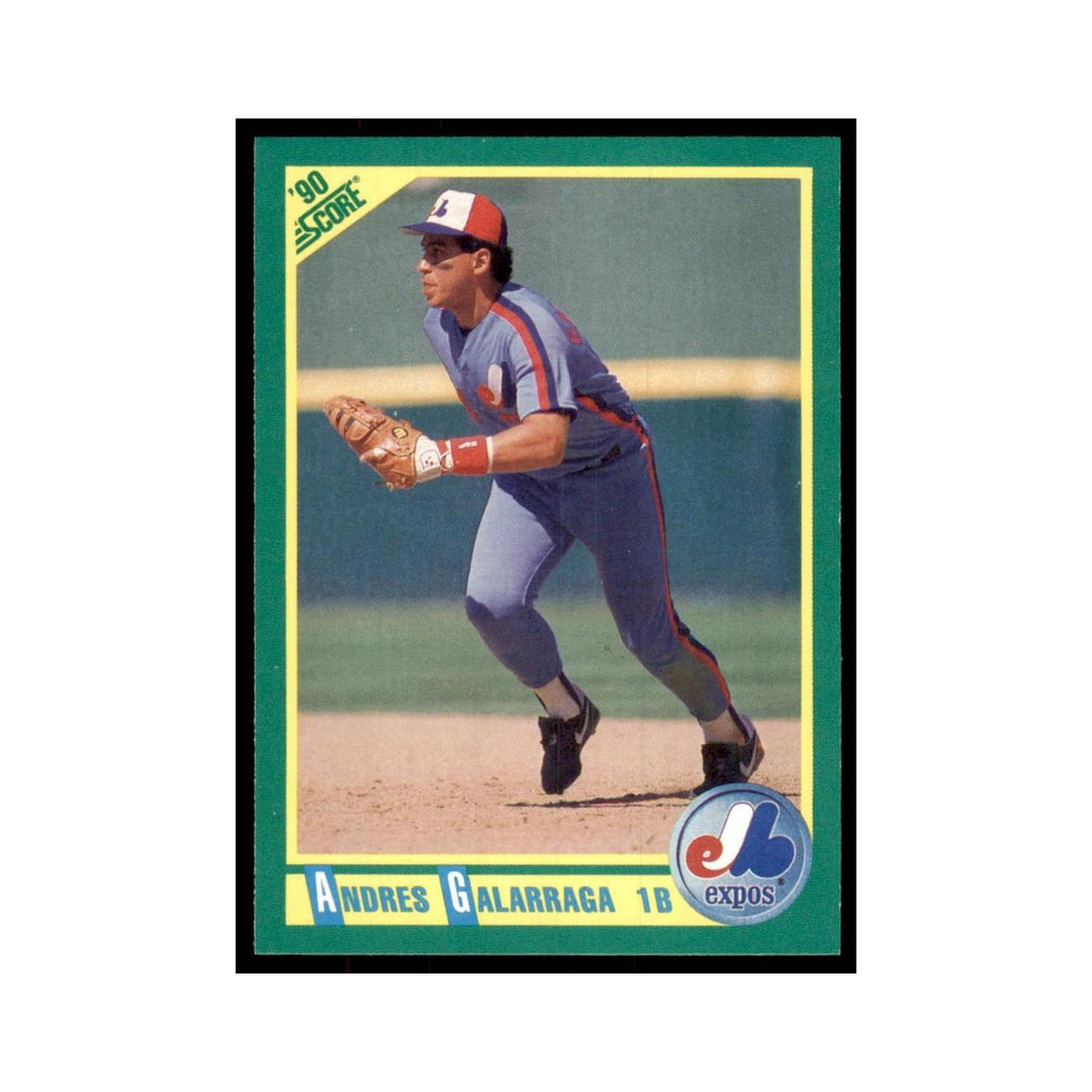 1990 Score Andres Galarraga Baseball Cards #25