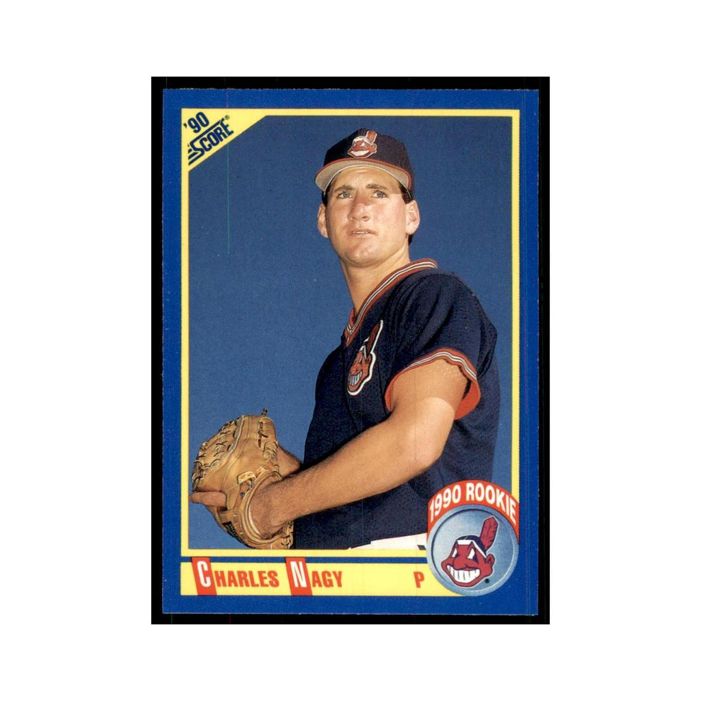 1990 Score Charles Nagy Baseball Cards #611