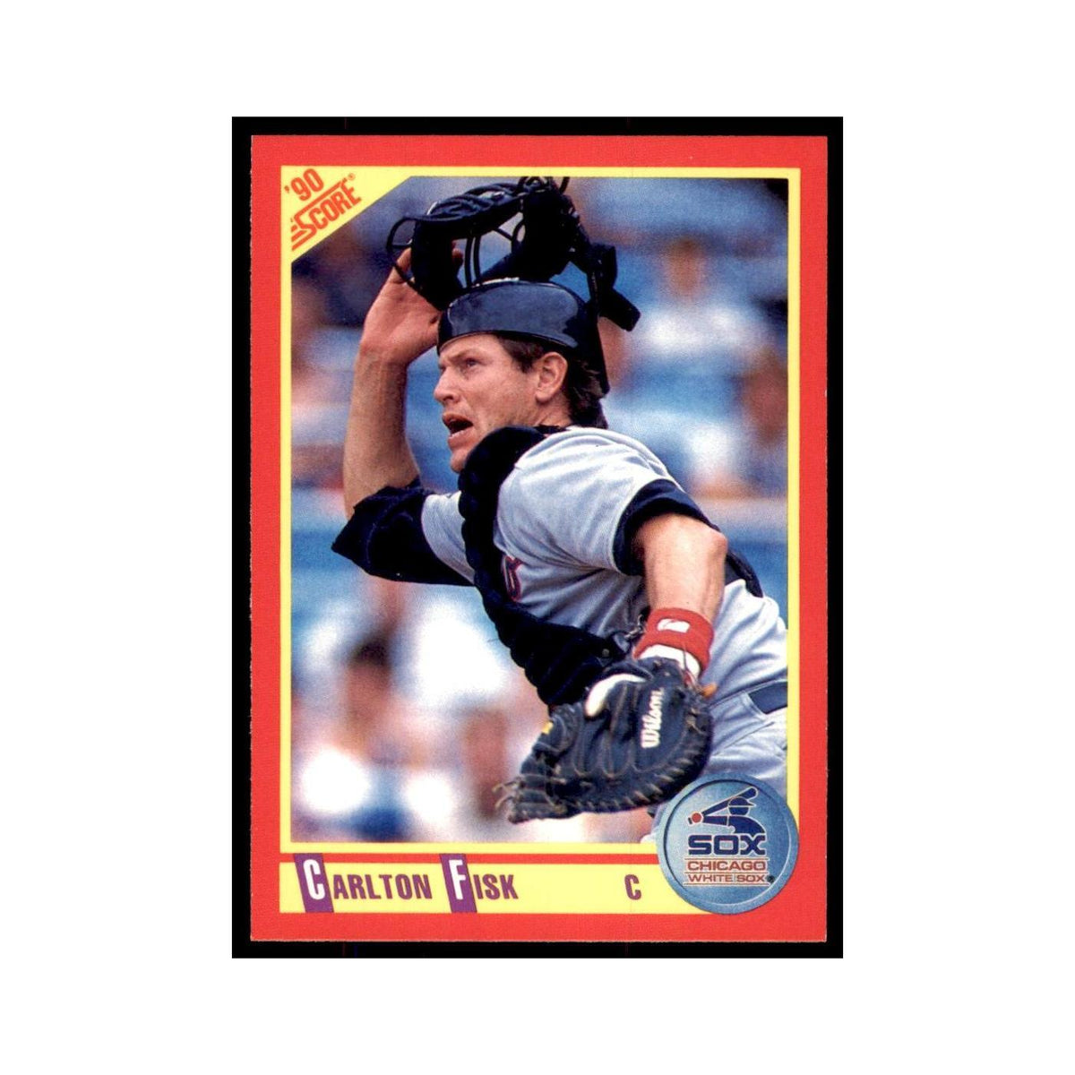 1990 Score Carlton Fisk Baseball Cards #290