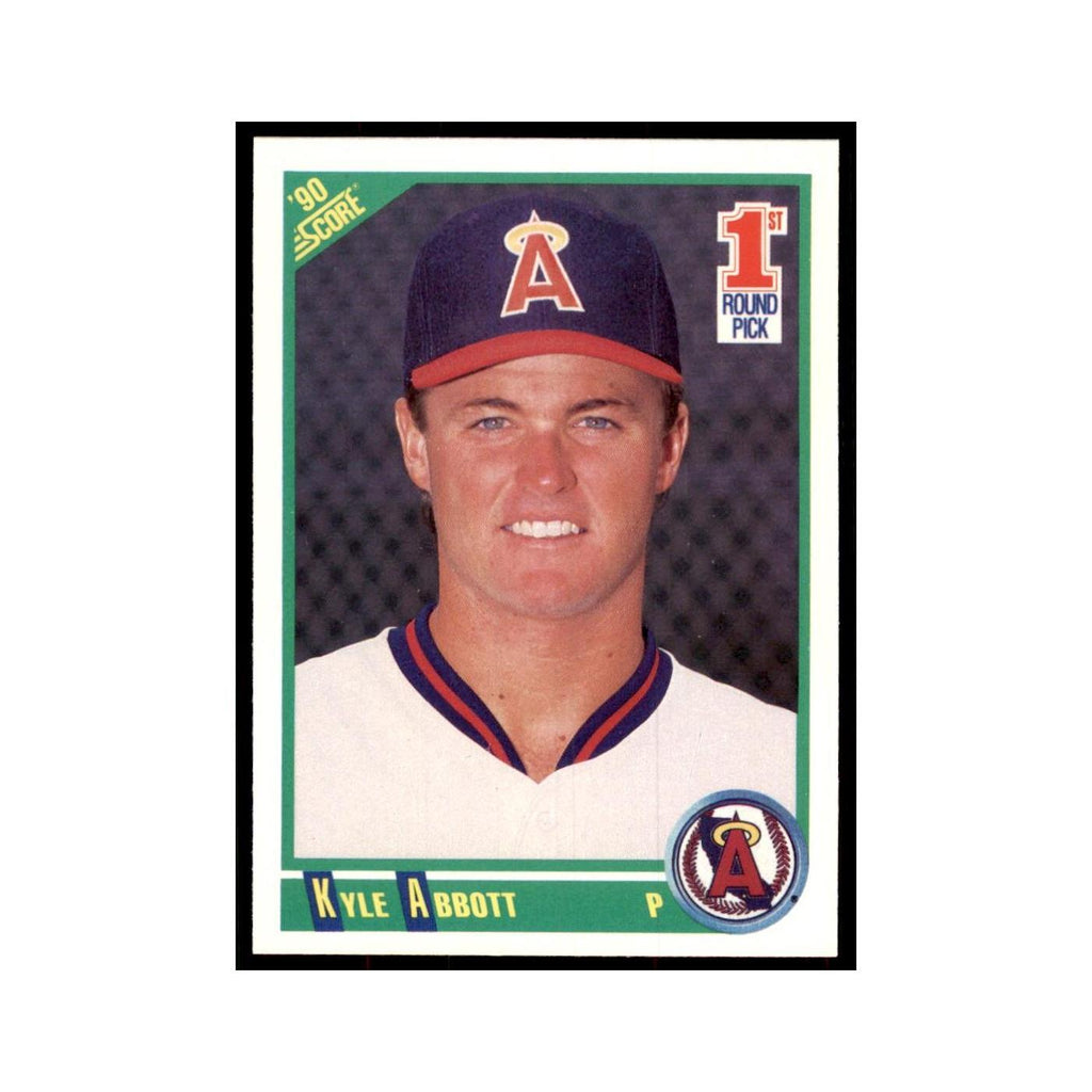 1990 Score Kyle Abbott Baseball Cards #673
