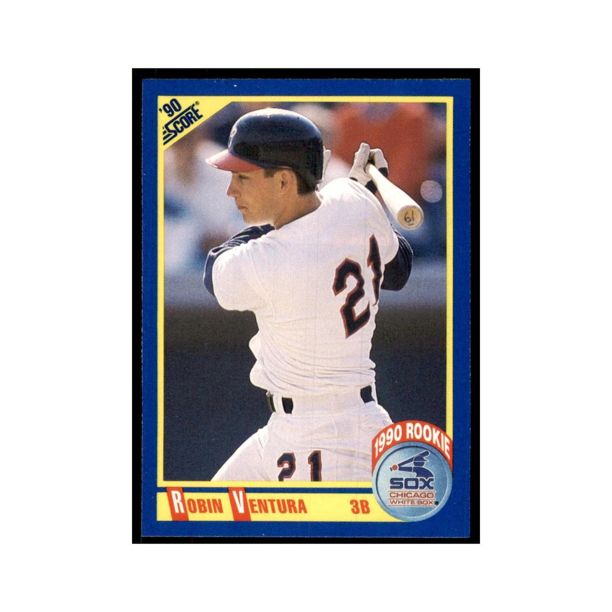 1990 Score Robin Ventura RC Baseball Cards #595