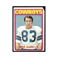 Mike Clark 1972 Topps (Damaged) #27 Dallas Cowboys Football Card Poor